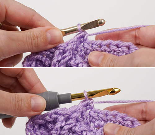 Susan Bates Twist + Lock crochet hooks