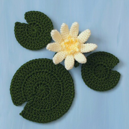 water lily crochet pattern by planetjune