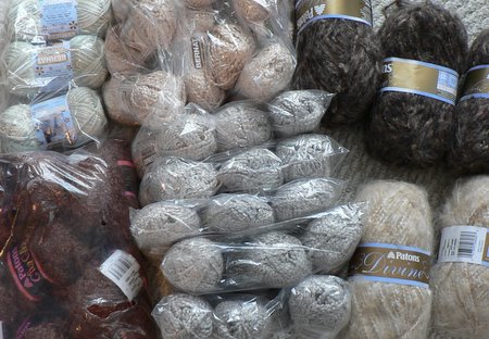my haul of yarn