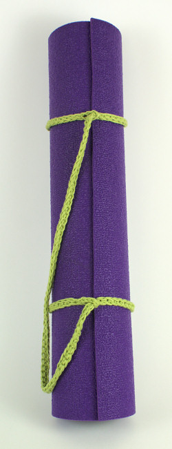 crocheted yoga mat strap