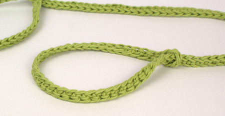 crocheted yoga mat strap