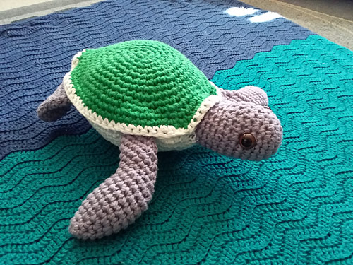 PlanetJune Stories: Belinda's Toasty Turtle and Blanket