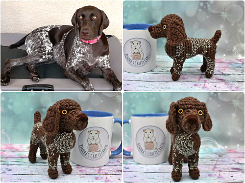 Kendra's custom amigurumi based on PlanetJune patterns