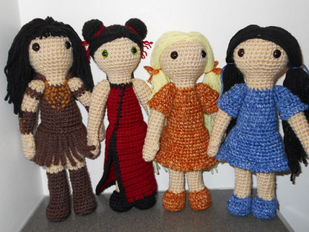 Monica's amigurumi dolls