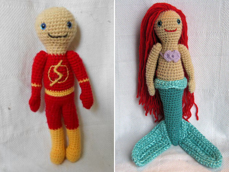 Monica's amigurumi dolls