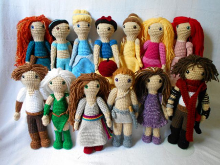 Monica's amigurumi dolls