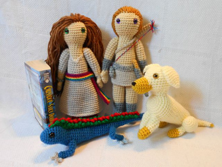 Monica's amigurumi dolls