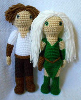 Monica's amigurumi dolls