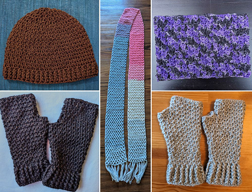 PlanetJune Stories: Paula's projects from the book Everyday Crochet by June Gilbank