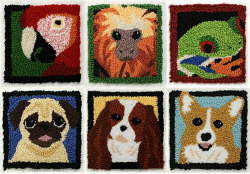 punchneedle embroidery patterns by planetjune