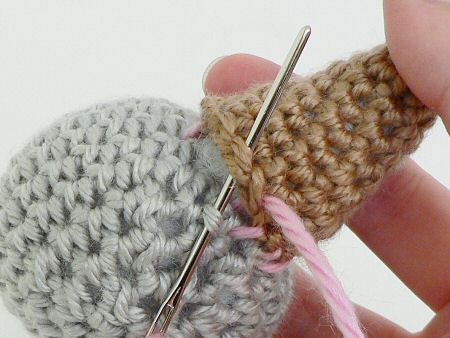 how to join amigurumi