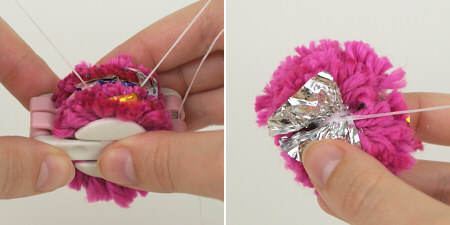 crinkle ball cat toy tutorial by planetjune