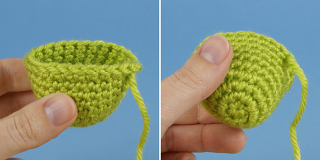 amigurumi flat pieces tutorial