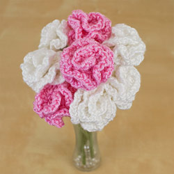 carnations crochet pattern by planetjune