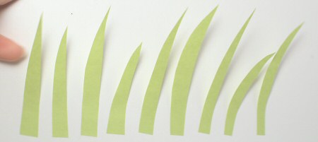 grass sticky page markers by planetjune