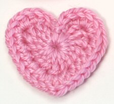 love hearts crochet pattern by planetjune