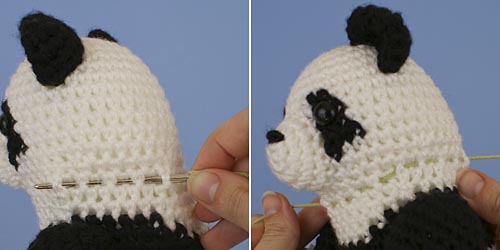 needlesculpting in amigurumi - tutorial