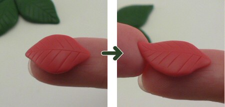 polymer clay poinsettia tutorial