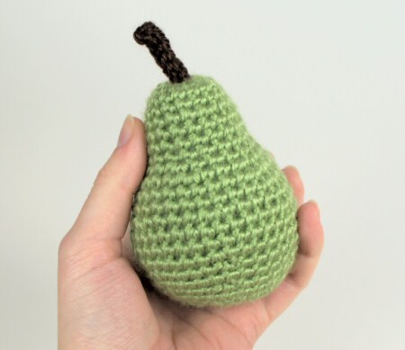 amigurumi pear by planetjune