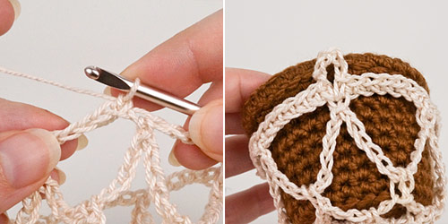 Crochet Plant Hanger pattern by PlanetJune