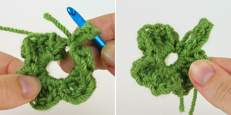 shamrocks crochet pattern by planetjune