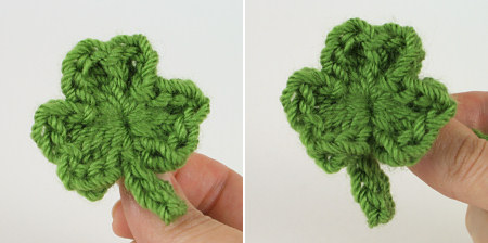 shamrocks crochet pattern by planetjune