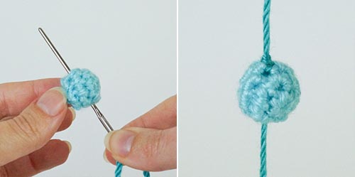 amigurumi wall hanging tutorial by PlanetJune