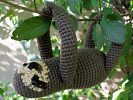 sloth crochet pattern by planetjune