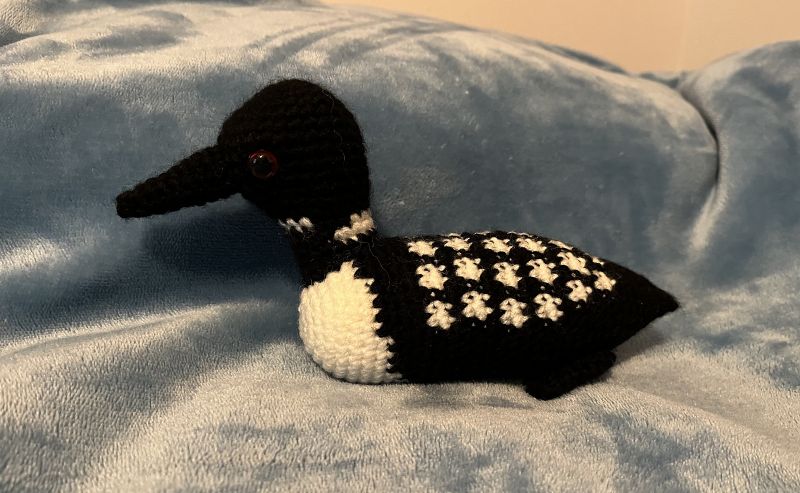 Loon amigurumi bird crochet pattern - PlanetJune Shop, nature-inspired ...
