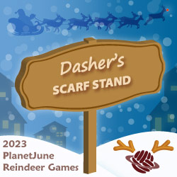 Dasher's Scarf Stand
