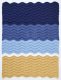 Turtle Beach Blanket (Classic Blue Version) afghan crochet pattern