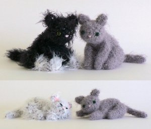 Fuzzy Kitten amigurumi crochet pattern