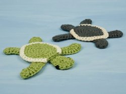 Baby Sea Turtle Applique crochet pattern