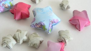 Lucky Wishing Stars DONATIONWARE origami craft tutorial