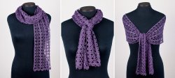 Gossamer Lace Wrap crochet pattern