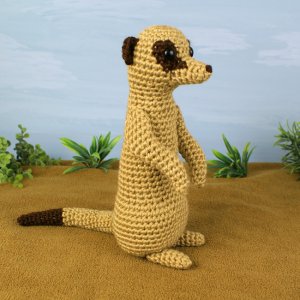 Meerkat amigurumi crochet pattern