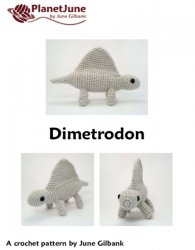 Dimetrodon - amigurumi dinosaur crochet pattern