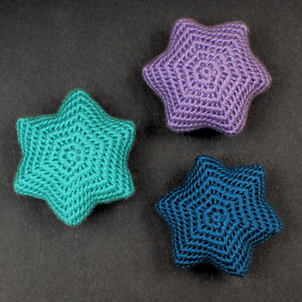 Snow Star Ornaments crochet pattern: 3 unique designs - Click Image to Close