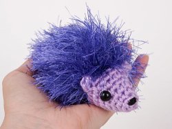 Fuzzy Hedgehog DONATIONWARE crochet pattern
