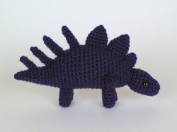Kentrosaurus amigurumi dinosaur EXPANSION PACK crochet pattern