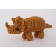 Triceratops - amigurumi dinosaur crochet pattern