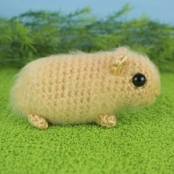 Baby Guinea Pigs - four amigurumi crochet patterns