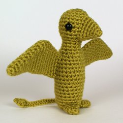 Dimorphodon amigurumi dinosaur EXPANSION PACK crochet pattern