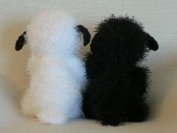 Fuzzy Lamb amigurumi crochet pattern