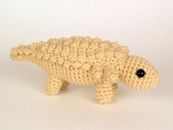 Panoplosaurus amigurumi dinosaur EXPANSION PACK crochet pattern