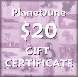 $20 PlanetJune Gift Certificate