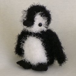Fuzzy Penguin amigurumi crochet pattern