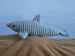(image for) AquaAmi Dolphin amigurumi crochet pattern