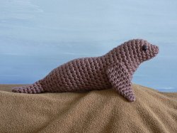 AquaAmi Sea Lion amigurumi crochet pattern