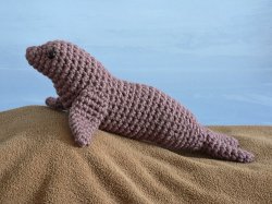 AquaAmi Sea Lion amigurumi crochet pattern